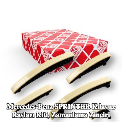 FEBI BILSTEIN Kılavuz Rayları Kiti, zamanlama zinciri — 2012 Mercedes-Benz Sprinter