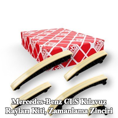 FEBI BILSTEIN Kılavuz Rayları Kiti, zamanlama zinciri — Mercedes-Benz Cls