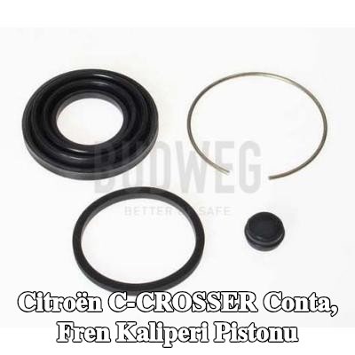 BUDWEG CALIPER Conta, fren kaliperi pistonu — Citroën C-crosser