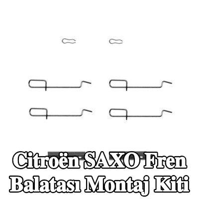 BOSCH Fren balatası montaj kiti — Citroën Saxo