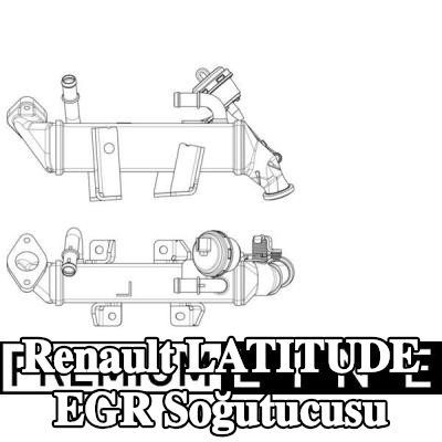 MAHLE EGR valfli EGR soğutucu — Renault Latitude