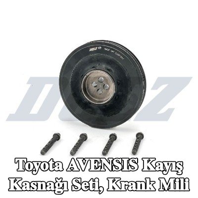 DOLZ Kayış Kasnağı Seti, krank mili — Toyota Avensis