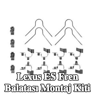 TRW Fren balatası montaj kiti — 1990 Lexus Es