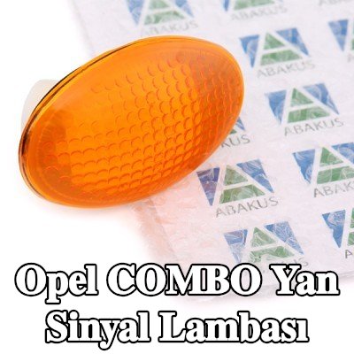 ABAKUS Yan sinyal lambası Sol Ön, Sağ ön, yan montaj, sarı, ampul içermez, ampul yuvası olmadan — 2002 Opel Combo