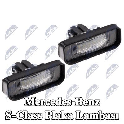 NTY Her iki tarafta plaka lambası — 1998 Mercedes-Benz S-Class