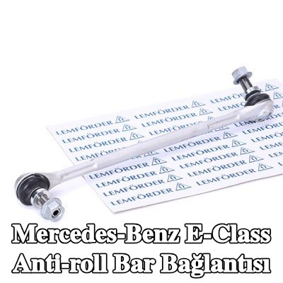 LEMFÖRDER Ön aks sol anti-roll bar bağlantısı, Alüminyum — 2009 Mercedes-Benz E-Class