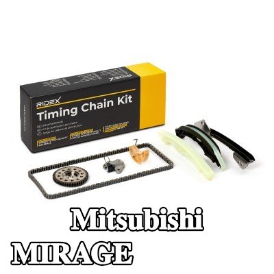 RIDEX طقم سلسلة التوقيت العلوي, بدون حشيات/مانعات تسرب, مع ترس — Mitsubishi Mirage