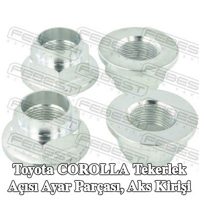 FEBEST Tekerlek Açısı Ayar Parçası, aks kirişi — Toyota Corolla