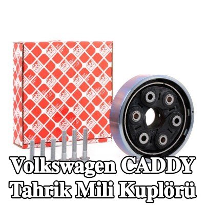 FEBI BILSTEIN Tahrik mili kuplörü Arka, cıvata/vida ile — Volkswagen Caddy