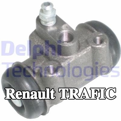 DELPHI أسطوانة فرامل العجلة بدون منظم مدمج — Renault Trafic