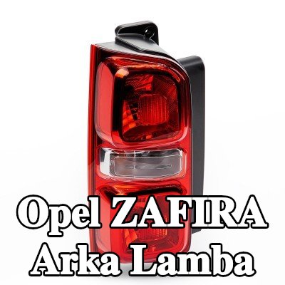 VAN WEZEL Arka lamba Sol, ampul tutuculu — Opel Zafira