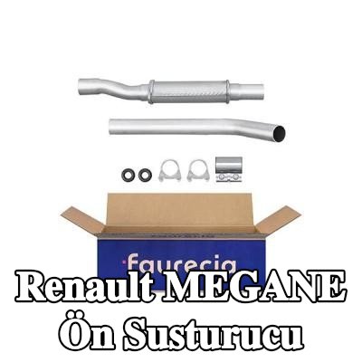 HELLA Ön susturucu Ön, montaj parçaları ile — 1996 Renault Megane