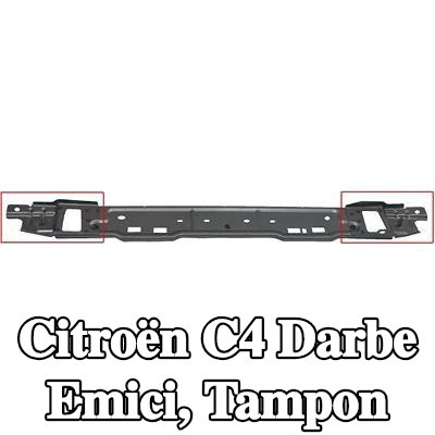 DIEDERICHS Darbe Emici, ön tampon — Citroën C4