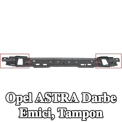 DIEDERICHS Darbe Emici, ön tampon — Opel Astra
