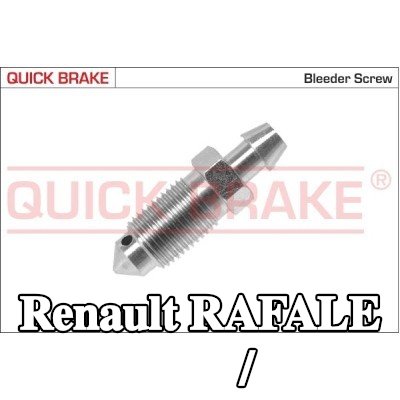 QUICK BRAKE برغي/صمام التهوية — Renault Rafale