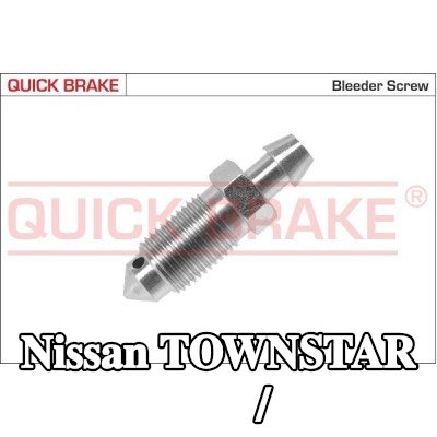 QUICK BRAKE برغي/صمام التهوية — Nissan Townstar