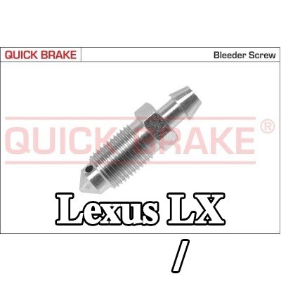 QUICK BRAKE برغي/صمام التهوية — Lexus Lx