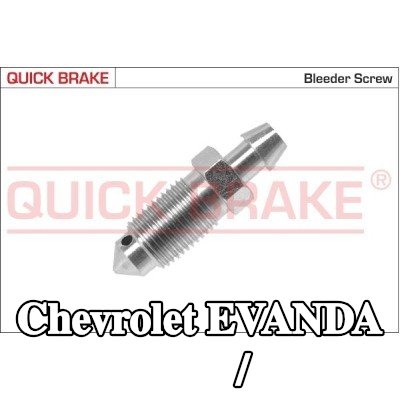 QUICK BRAKE برغي/صمام التهوية — Chevrolet Evanda