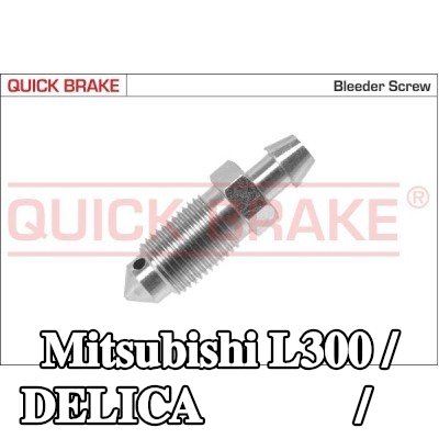 QUICK BRAKE برغي/صمام التهوية — Mitsubishi L300 / Delica