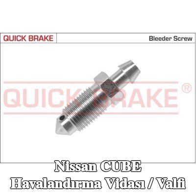 QUICK BRAKE Havalandırma vidası / valfi — Nissan Cube