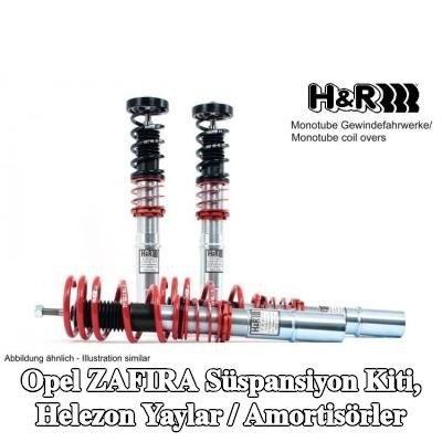 H&R Süspansiyon kiti, helezon yaylar / amortisörler — Opel Zafira
