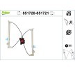 VALEO Sol ön cam regülatörü, Elektrikli, elektrik motoru olmadan — SEAT Leon (1)