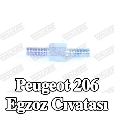 WALKER Egzoz cıvatası — Peugeot 206