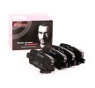BREMBO Prime fren balatası seti, 14mm, gıcırtı önleyici plaka ile, aksesuarsız — Nissan Skyline (1)