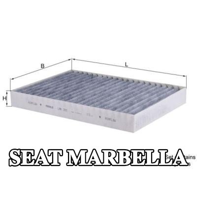 MAHLE مرشح حبوب اللقاح مرشح الكربون المنشط — SEAT Marbella
