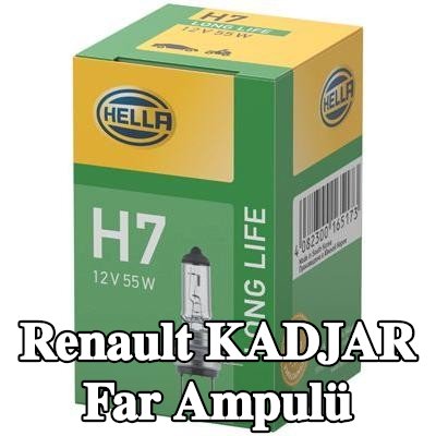 HELLA Far ampulü — Renault Kadjar
