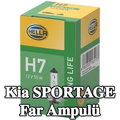 HELLA Far ampulü — 2012 Kia Sportage