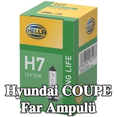 HELLA Far ampulü — Hyundai Coupe