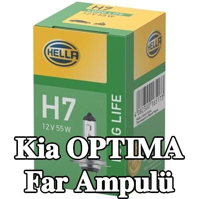 HELLA Far ampulü — Kia Optima