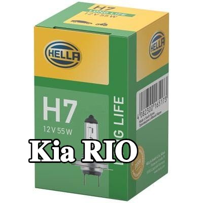HELLA لمبة المصباح الأمامي — 2012 Kia Rio
