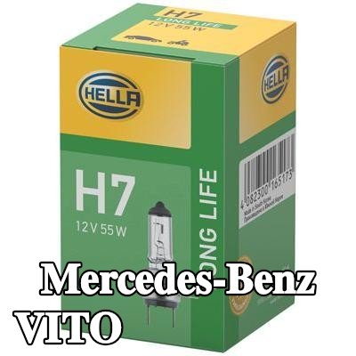 HELLA لمبة المصباح الأمامي — 2012 Mercedes-Benz Vito