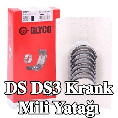 GLYCO Çelik tabanlı alüminyum alaşımlı krank mili yatağı — DS Ds3