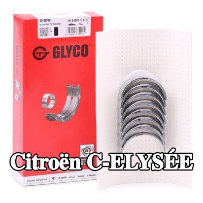 GLYCO محمل العمود المرفقي من سبائك الألومنيوم على قاعدة فولاذية — Citroën C-elysée