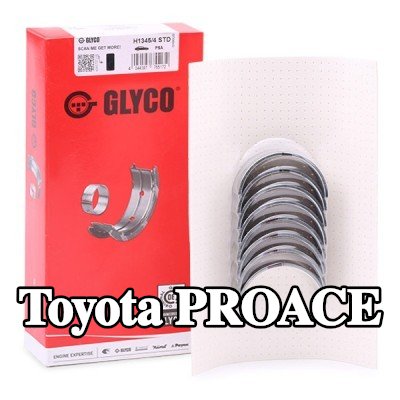 GLYCO محمل العمود المرفقي من سبائك الألومنيوم على قاعدة فولاذية — Toyota Proace