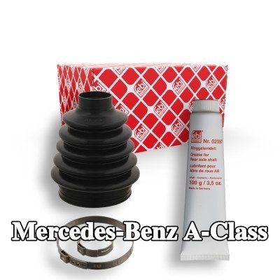 FEBI BILSTEIN طقم غطاء مفصل CV, عمود الإدارة المحور الأمامي, البلاستيك الحراري — 2000 Mercedes-Benz A-Class