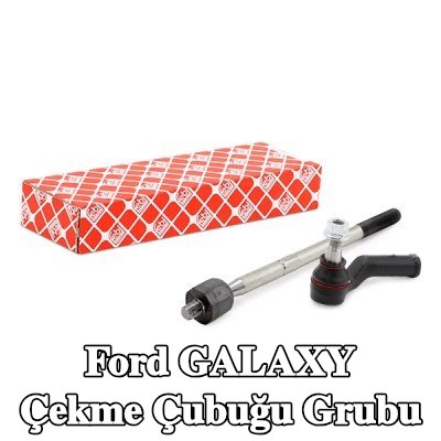 FEBI BILSTEIN Rot kolu grubu Ön Aks Sol, kilit somunu ile — 2012 Ford Galaxy