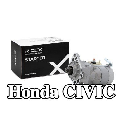 RIDEX محرك التشغيل 1, 4kW — 1992 Honda Civic