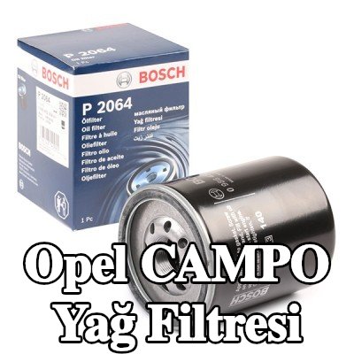 BOSCH Yağ filtresi — Opel Campo