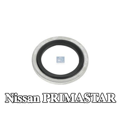 DT Spare Parts حشية سدادة حوض الزيت القطر الداخلي: 16mm — Nissan Primastar