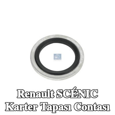 DT Spare Parts Karter tapası rondelası İç Çap: 16mm — 2017 Renault Scénic