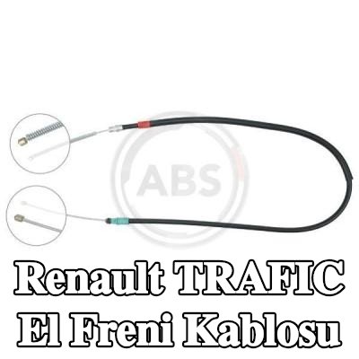 A.B.S. El freni kablosu 1390mm — 2000 Renault Trafic