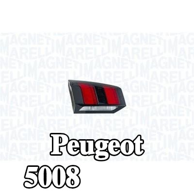 MAGNETI MARELLI المصباح الخلفي الأيمن, مع حامل لمبة — Peugeot 5008
