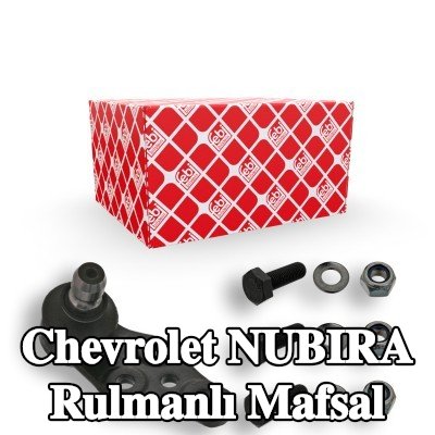 FEBI BILSTEIN Ön Sol Aks Bilyeli Mafsal, Ön Aks Sağ, 14, 8, 18mm, sabitleme/montaj malzemesi ile — Chevrolet Nubira