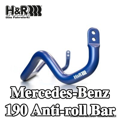H&R Ön aks stabilizatör çubuğu, 26mm — Mercedes-Benz 190
