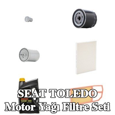 RIDEX PLUS Motor yağı filtre seti — 2000 SEAT Toledo