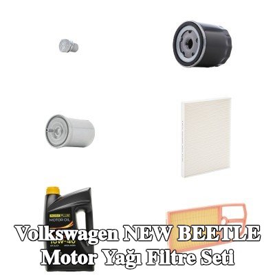 RIDEX PLUS Motor yağı filtre seti — Volkswagen New Beetle